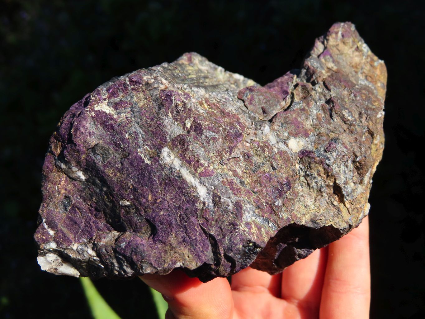 Natural Rough Purpurite Specimens x 2 From Namibia - TopRock