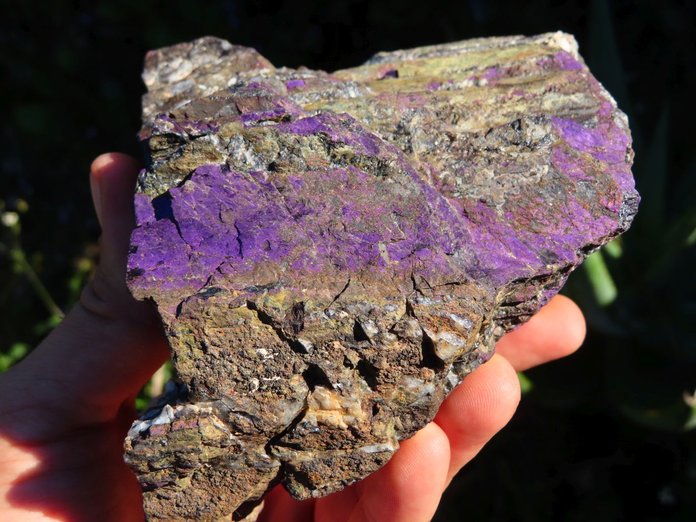 Natural Rough Purpurite Specimens x 2 From Namibia - TopRock