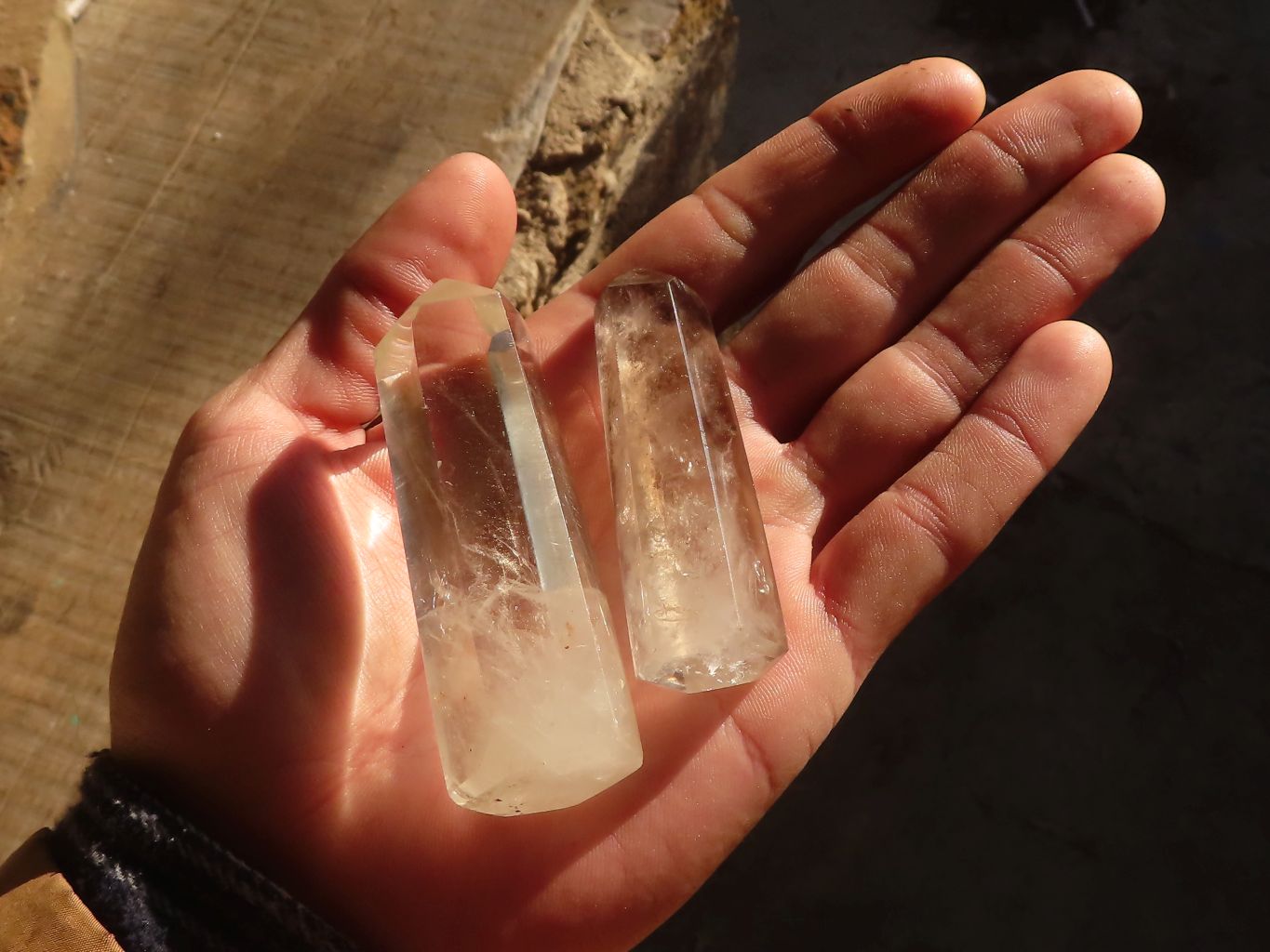Polished Mixed Quartz Crystal Points x 17 From Madagascar - Toprock Gemstones and Minerals 
