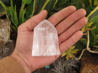 Polished Clear Quartz Crystal Points x 6 From Madagascar - TopRock