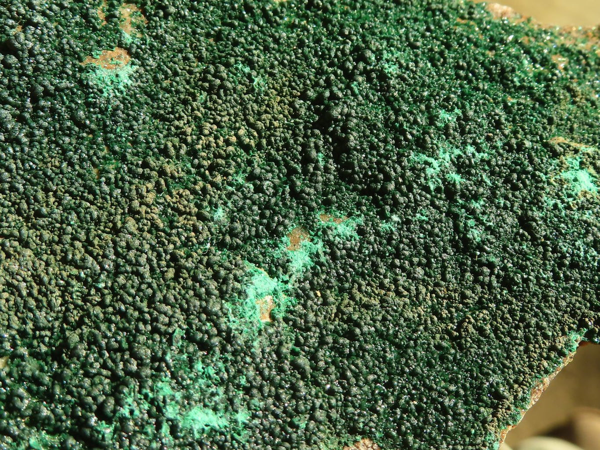 Natural Crystalline Malachite Specimens  x 3 From Congo - Toprock Gemstones and Minerals 