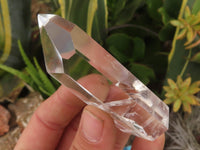 Polished Clear Quartz Crystal Points x 6 From Madagascar - TopRock