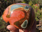 Polished Polychrome Jasper Domed Pieces  x 4 From Madagascar - Toprock Gemstones and Minerals 