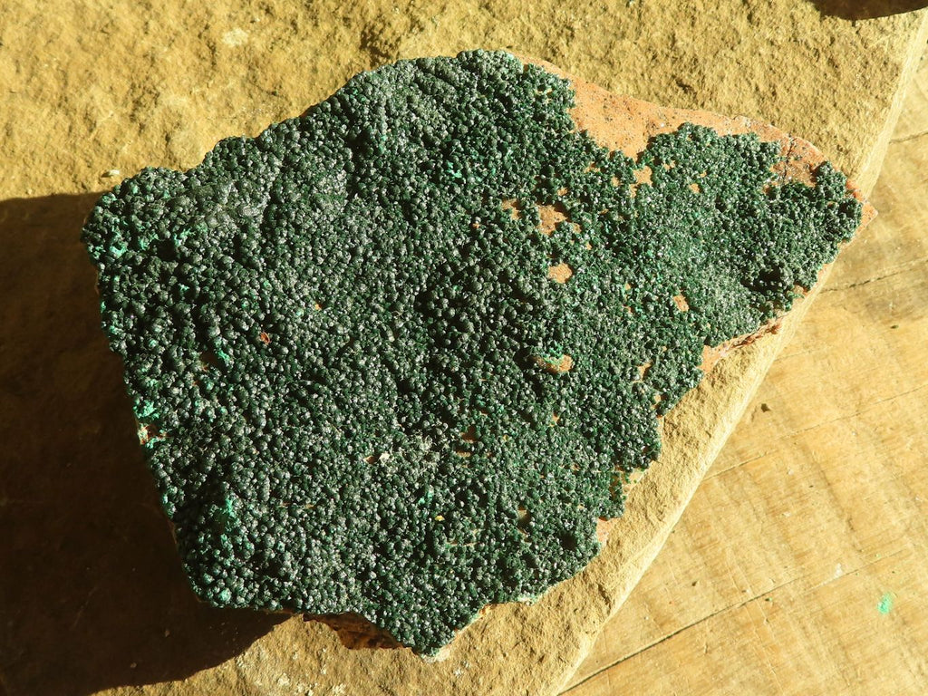 Natural Crystalline Malachite Specimens  x 3 From Congo - Toprock Gemstones and Minerals 