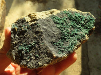 Natural Crystalline Malachite Specimens  x 3 From Congo - Toprock Gemstones and Minerals 
