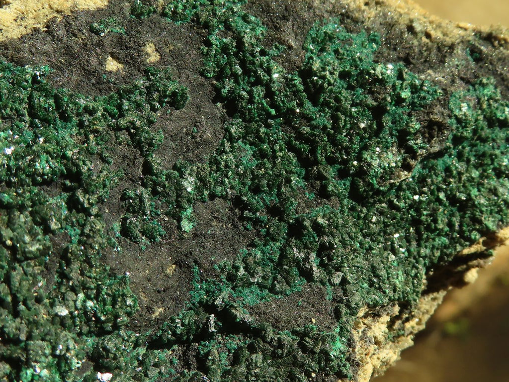 Natural Crystalline Malachite Specimens  x 3 From Congo - Toprock Gemstones and Minerals 