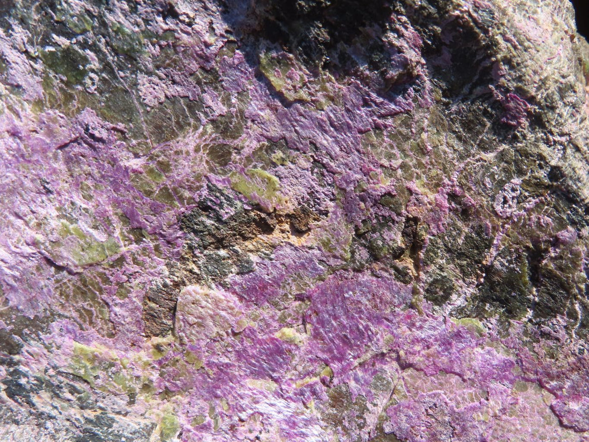 Natural Rough Stichtite & Serpentine Specimens x 2 From Barberton, South Africa - Toprock Gemstones and Minerals 