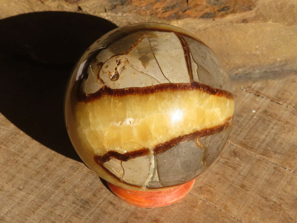 Polished Septerye Sphere x 1 From Mahajanga, Madagascar - Toprock Gemstones and Minerals 
