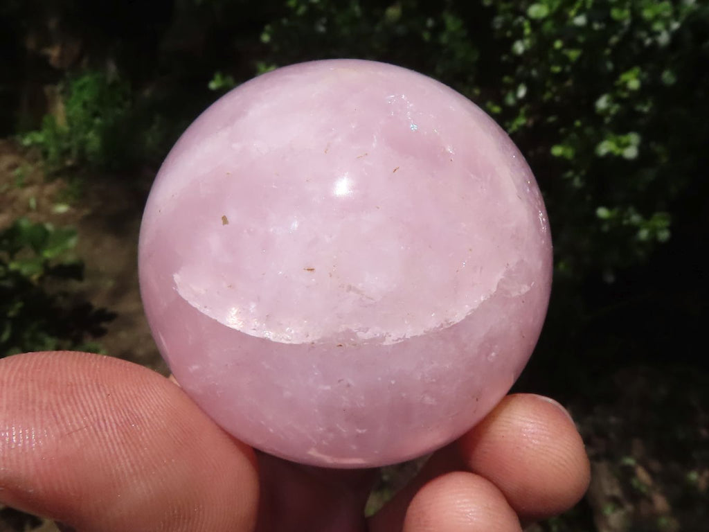 Polished Gemmy Pink Rose Quartz Spheres  x 6 From Ambatondrazaka, Madagascar - TopRock