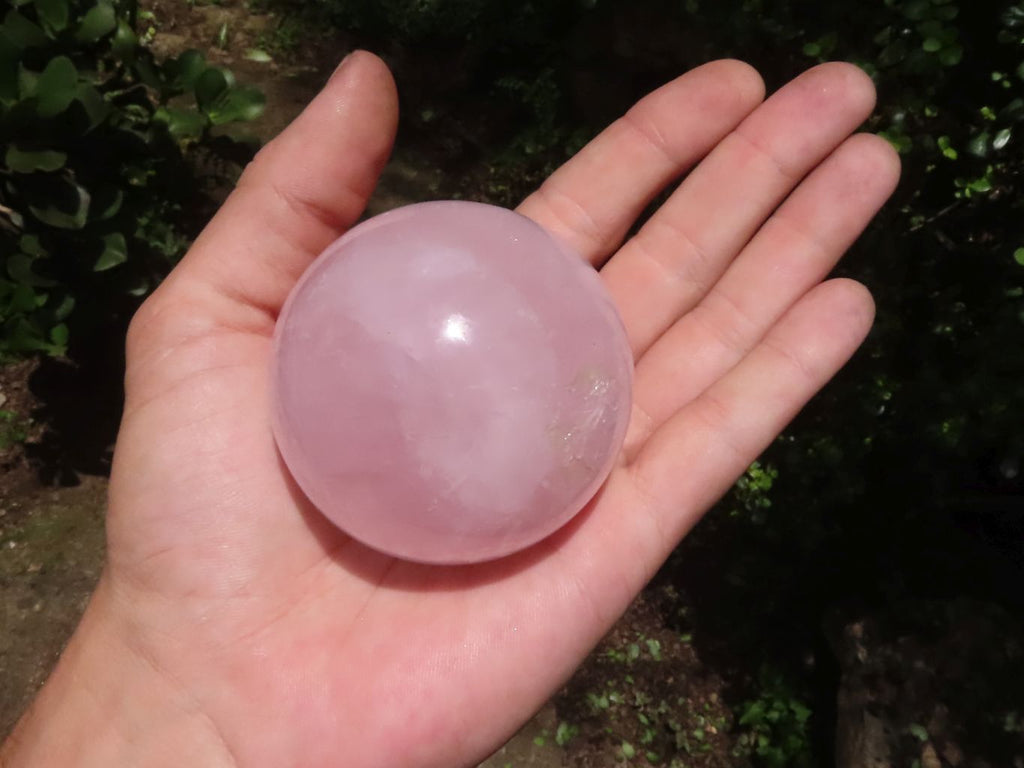 Polished Gemmy Pink Rose Quartz Spheres  x 6 From Ambatondrazaka, Madagascar - TopRock