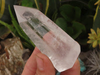 Polished Clear Quartz Crystal Points x 6 From Madagascar - TopRock