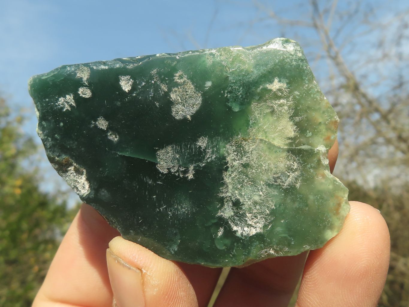 Polished Mtorolite Emerald Chrome Chrysoprase Plates x 24 From Mutorashanga, Zimbabwe - TopRock