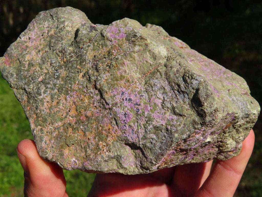 Natural Rare Stichtite & Green Serpentine Specimens x 4 From Barberton, South Africa - TopRock