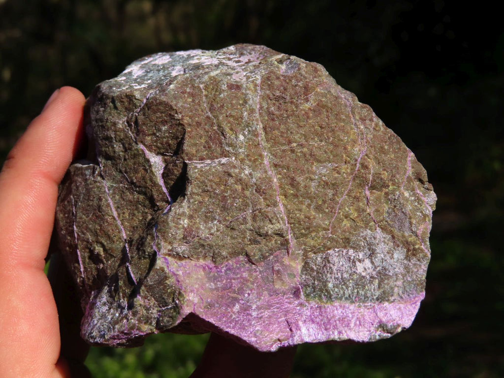 Natural Rare Stichtite & Green Serpentine Specimens x 4 From Barberton, South Africa - TopRock