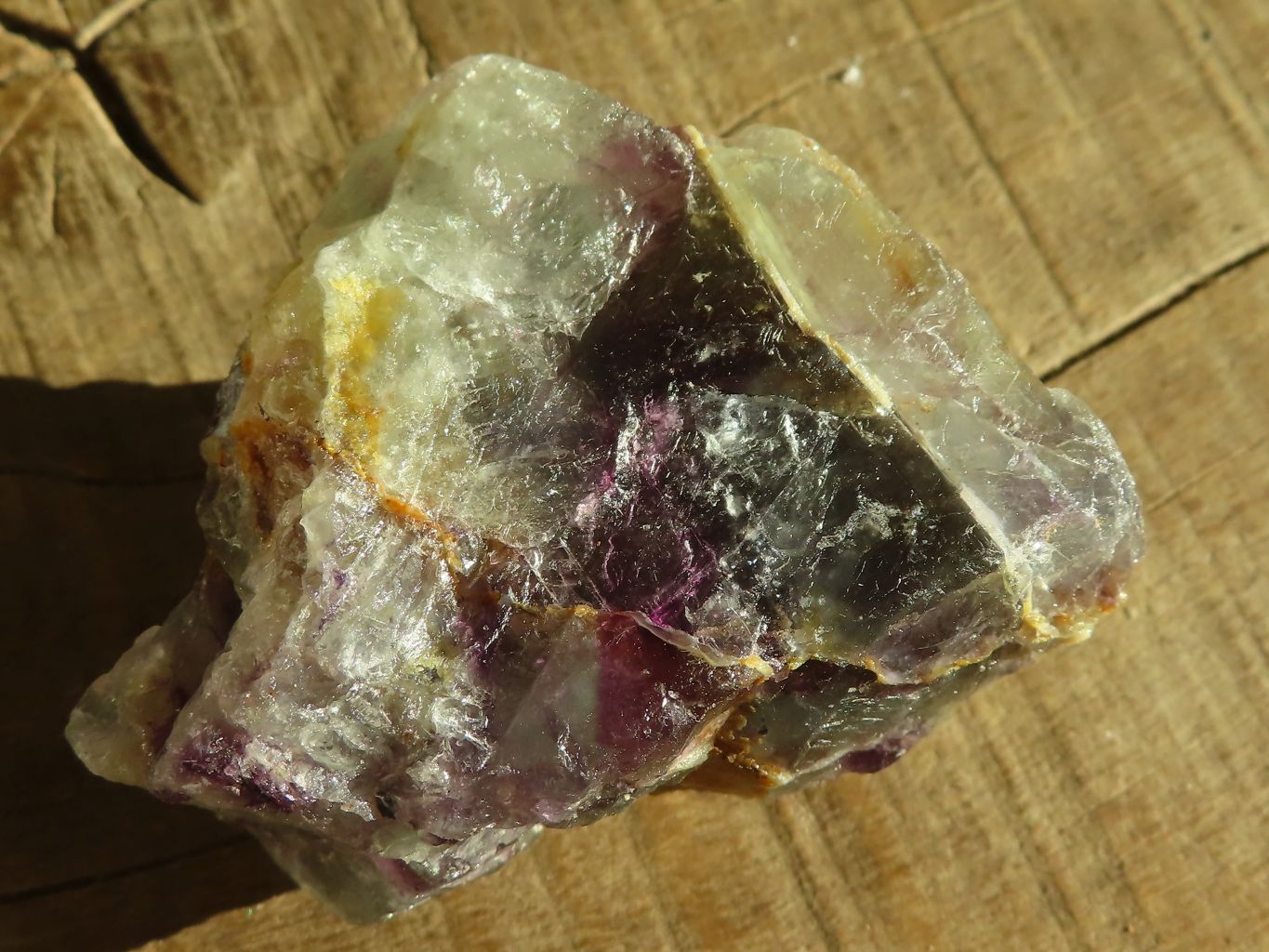 Natural Cobbed Watermelon Fluorite Specimens  x 12 From Uis, Namibia - Toprock Gemstones and Minerals 