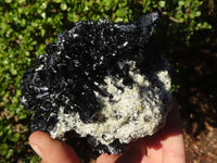 Natural Large Schorl Black Tourmaline Specimen x 1 From Erongo, Namibia - Toprock Gemstones and Minerals 