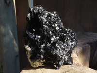 Natural Large Schorl Black Tourmaline Specimen x 1 From Erongo, Namibia - Toprock Gemstones and Minerals 