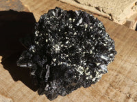 Natural Large Schorl Black Tourmaline Specimen x 1 From Erongo, Namibia - Toprock Gemstones and Minerals 