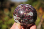Polished Pink Tourmaline Rubellite Spheres x 3 From Ambatondrazaka, Madagascar - TopRock