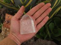Polished Clear Quartz Crystal Points x 6 From Madagascar - TopRock