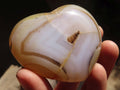 Polished Large Agate Hearts  x 6 From Madagascar - Toprock Gemstones and Minerals 