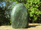 Polished Emerald Fuchsite Quartz Standing Free Form x 1 From Madagascar - Toprock Gemstones and Minerals 