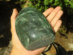 Polished Emerald Fuchsite Quartz Standing Free Form x 1 From Madagascar - Toprock Gemstones and Minerals 