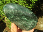 Polished Emerald Fuchsite Quartz Standing Free Form x 1 From Madagascar - Toprock Gemstones and Minerals 