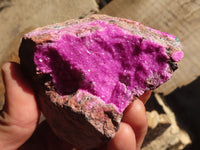 Natural Salrose Cobaltion Dolomite Specimens x 6 From Kakanda, Congo - Toprock Gemstones and Minerals 