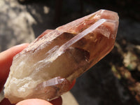 Natural Red Hematoid Quartz Crystals x 12 From Karoi, Zimbabwe - Toprock Gemstones and Minerals 