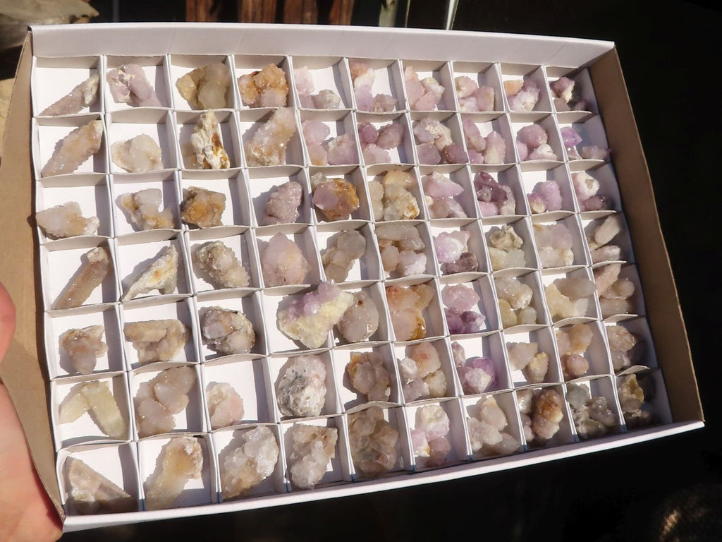 Natural Spirit Quartz Crystals x 144 From Boekenhouthoek, South Africa - Toprock Gemstones and Minerals 