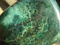 Polished Fluorescent Ruby Corundum In Chrome Verdite Free Forms x 3 From Zimbabwe - Toprock Gemstones and Minerals 