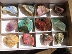Natural Mixed Selection Of Rough Specimens  x 12 From Southern Africa - Toprock Gemstones and Minerals 