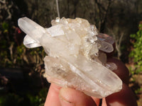 Natural Smokey Quartz Specimens With Tangerine Colouration  x 35 From Madagascar - Toprock Gemstones and Minerals 