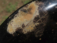 Polished Black Schorl Tourmaline Standing Free Forms  x 3 From Madagascar - TopRock