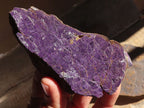 Polished  Metallic Purpurite Slices With Matte Finish x 6 From Erongo, Namibia - Toprock Gemstones and Minerals 