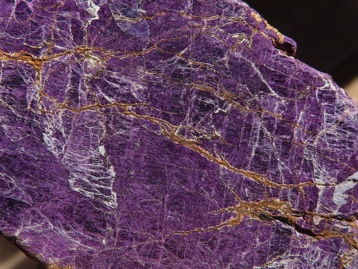 Polished  Metallic Purpurite Slices With Matte Finish x 6 From Erongo, Namibia - Toprock Gemstones and Minerals 