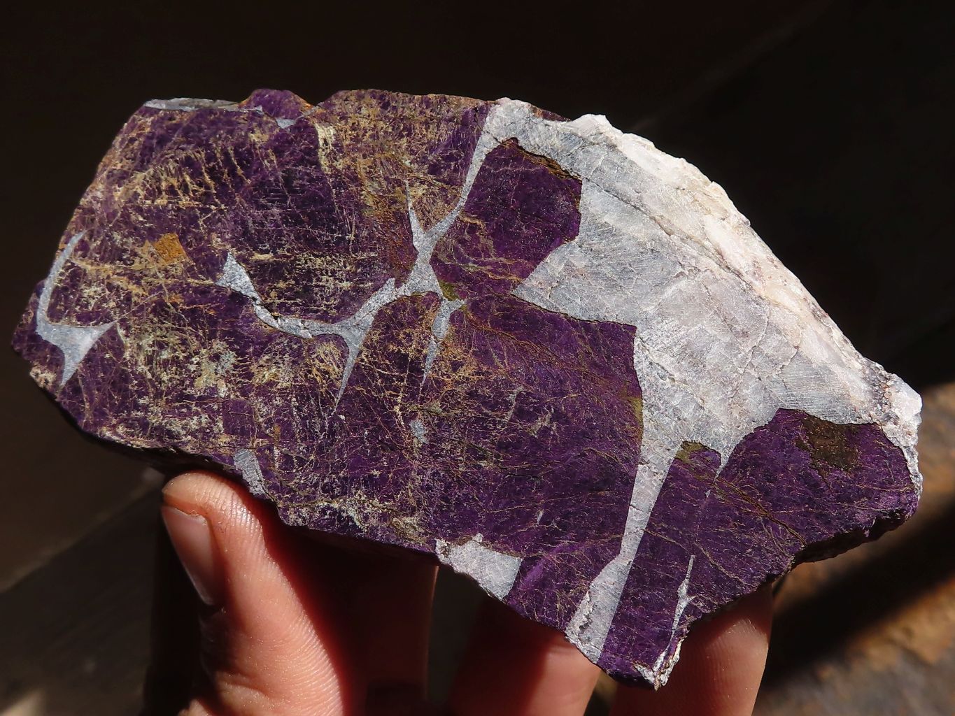 Polished  Metallic Purpurite Slices With Matte Finish x 6 From Erongo, Namibia - Toprock Gemstones and Minerals 