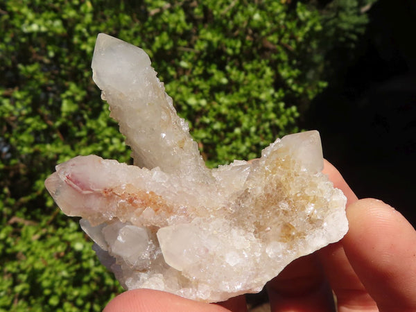 Natural White & Yellow Limonite Spirit Quartz Clusters  x 35 From Boekenhouthoek, South Africa - Toprock Gemstones and Minerals 