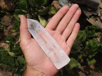 Polished Icy Clear Quartz Points  x 6 From Madagascar - TopRock