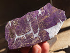 Polished  Metallic Purpurite Slices With Matte Finish x 6 From Erongo, Namibia - Toprock Gemstones and Minerals 