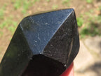 Polished Double Terminated Black Basalt Points  x 3 From Madagascar - TopRock