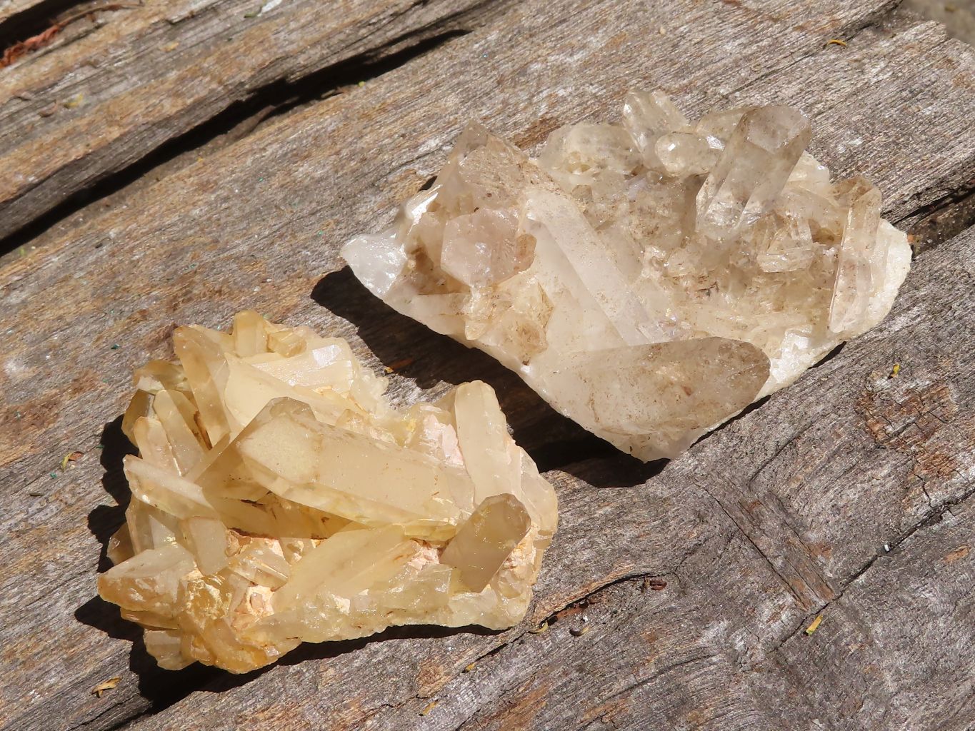 Natural Small Mixed Quartz Clusters  x 24 From Madagascar - TopRock