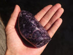 Polished Purple Lepidolite Free Forms  x 3 From Zimbabwe - Toprock Gemstones and Minerals 