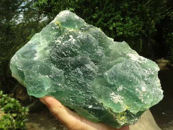 Natural Extra Large Crystalline Green Fluorite Specimen  x 1 From Uis, Namibia - TopRock