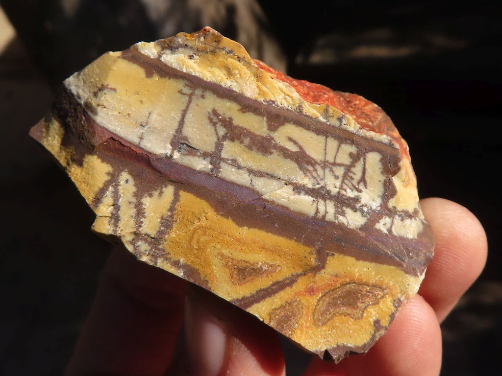 Natural Cobbed Nguni Jasper Pieces  x 24 From Northern Cape, South Africa - Toprock Gemstones and Minerals 
