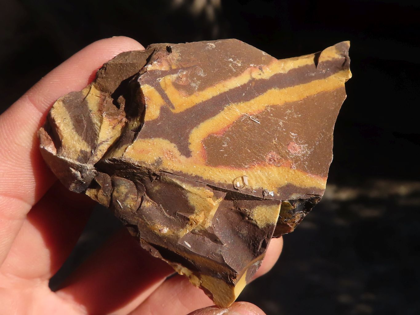 Natural Cobbed Nguni Jasper Pieces  x 24 From Northern Cape, South Africa - Toprock Gemstones and Minerals 