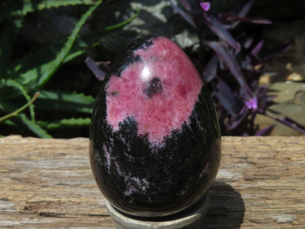 Polished Rhodonite Eggs x 6 From Madagascar - TopRock