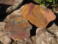 Natural Cobbed Nguni Jasper Pieces  x 24 From Northern Cape, South Africa - Toprock Gemstones and Minerals 