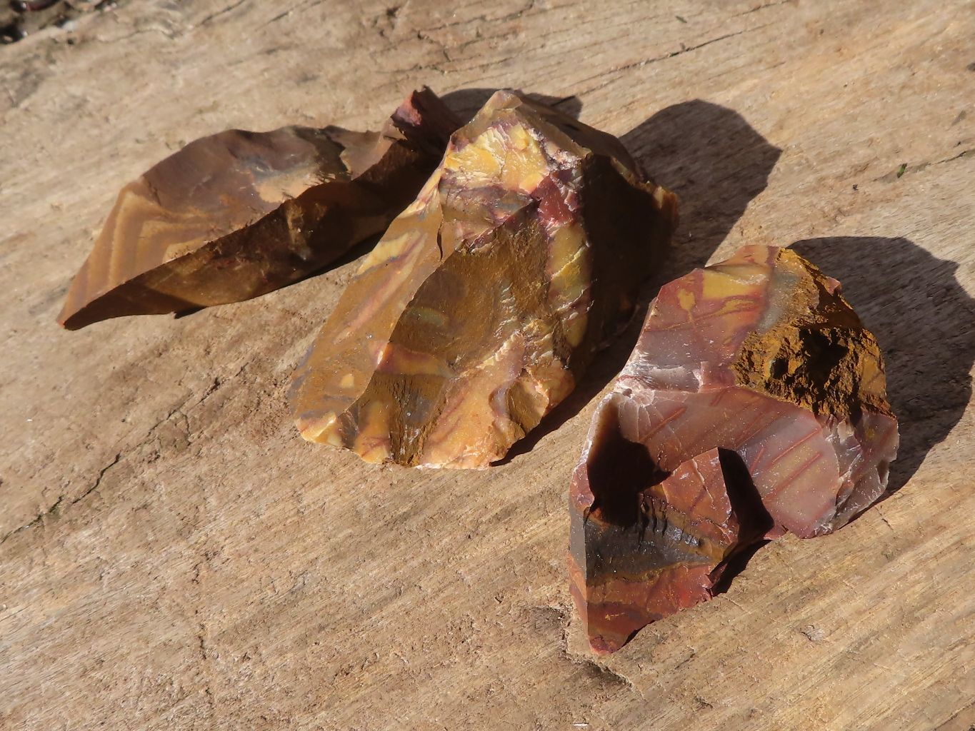 Natural Cobbed Nguni Jasper Pieces  x 24 From Northern Cape, South Africa - Toprock Gemstones and Minerals 